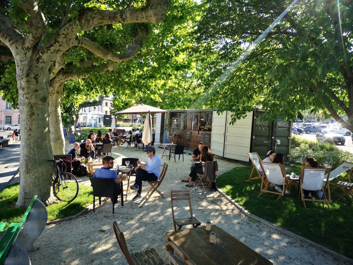 Hôtel de l'Ange Nyon Buitenkant foto